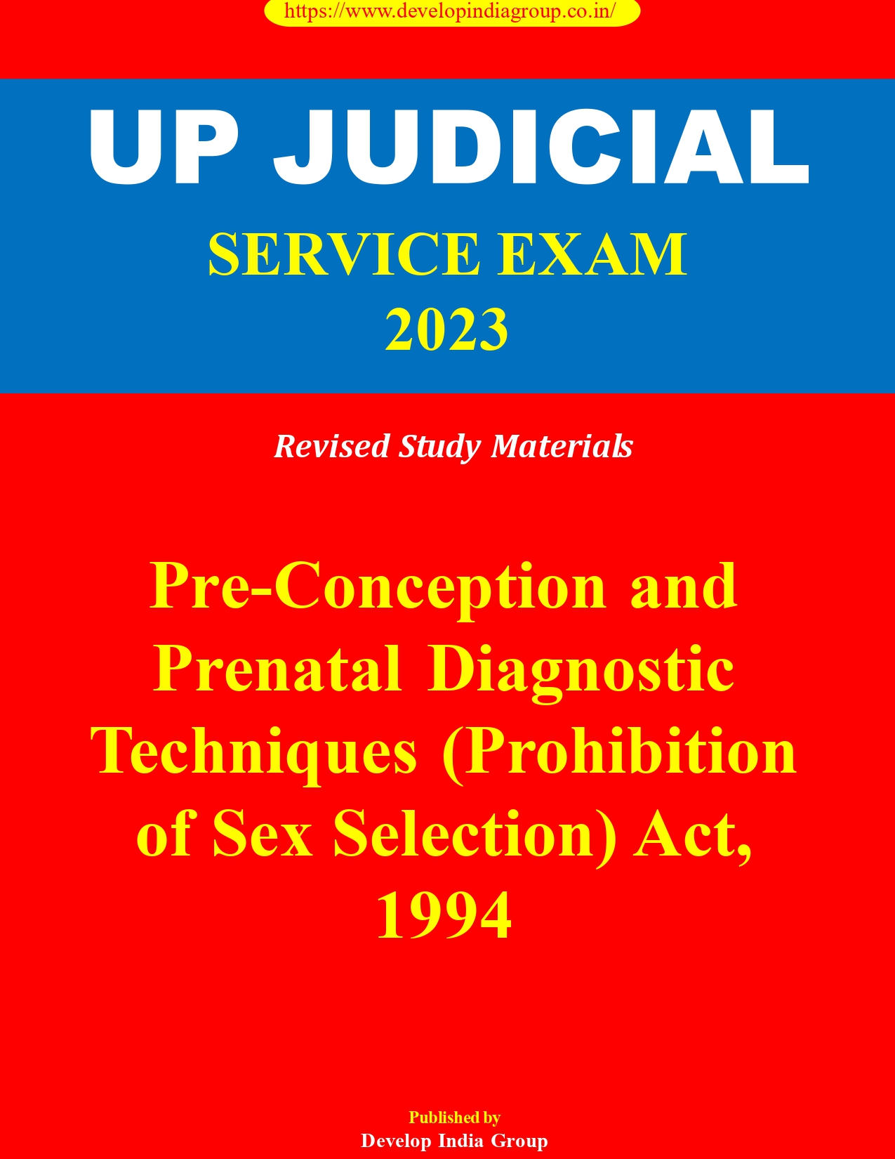 Pre-Conception and Prenatal Diagnostic Techniques (Prohibition of Sex Selection) Act, 1994 sample_page-0001